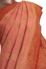 Pure Handloom Zari Butta Banarasi Crepe Silk Saree